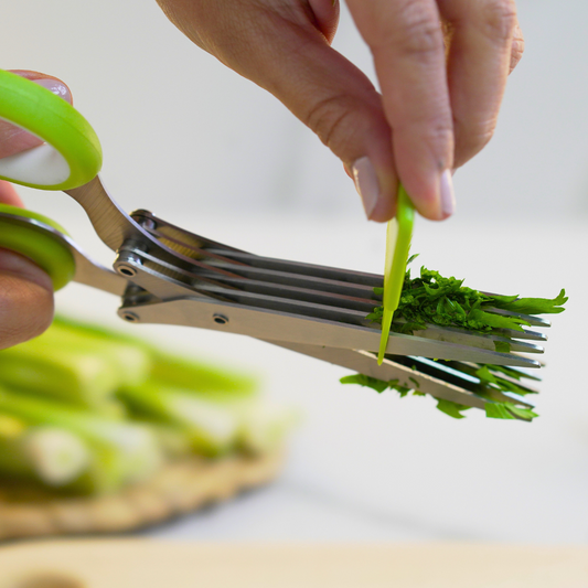 5-Blade Herb Scissors – Chop Fast, Chop Easy!